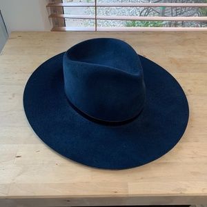 Janessa Leone Blue Hat